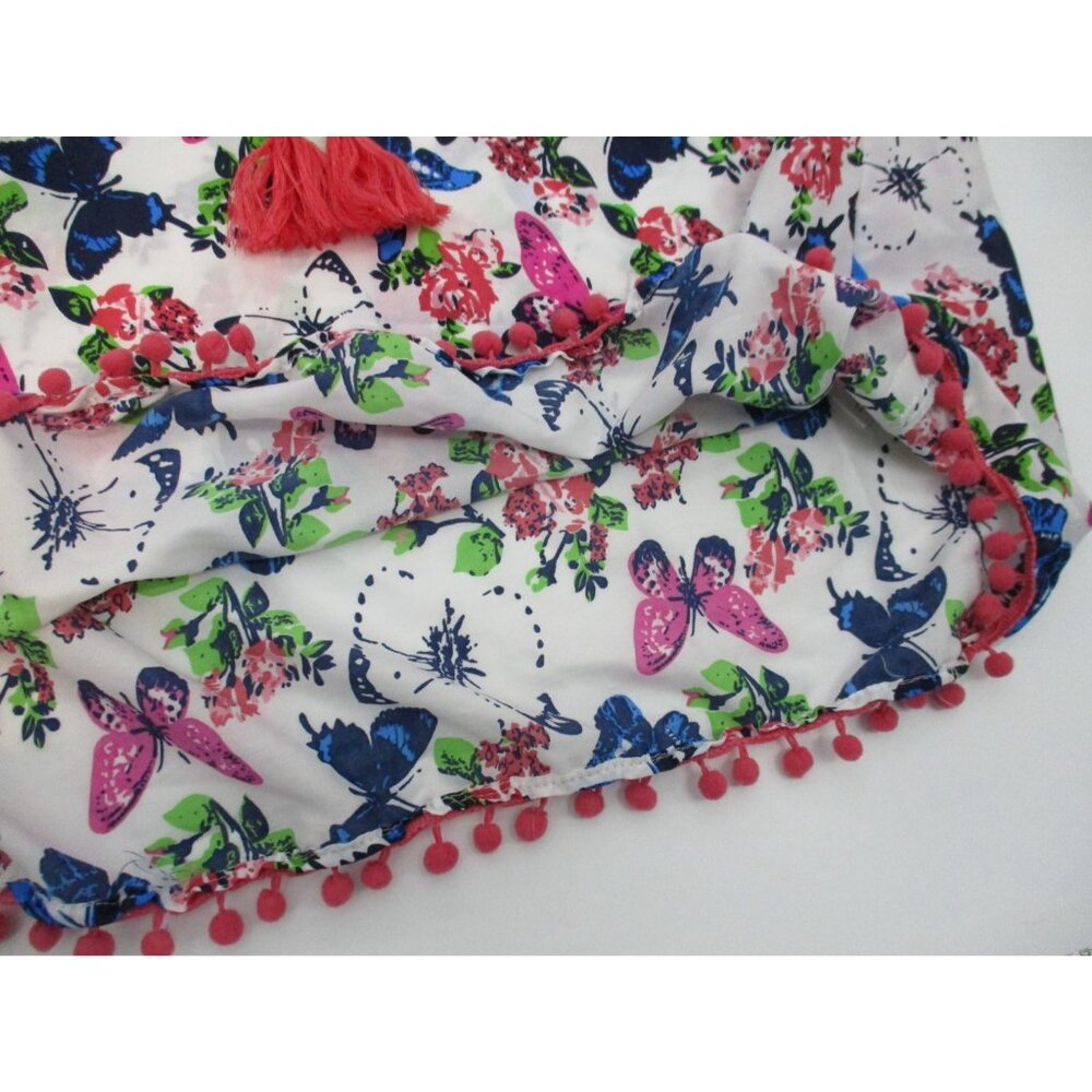 America & Beyond Womens Small Boho Multicolor Butterfly Print Dress - Picture 12 of 13